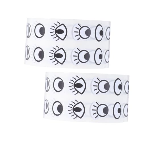 Beaupretty 2 Rollen Kreative Selbstklebende Cartoon Augen Aufkleber Witzige Wackelaugen Sticker für DIY Basteln Kindgerecht Vielseitig für Scrapbooking und Organisationsetiketten Beaupretty 2 Rollen Kreative Selbstklebende Cartoon Augen Aufkleber Witzige Wackelaugen Sticker für DIY Basteln Kindgerecht Vielseitig für Scrapbooking und Organisationsetiketten von Beaupretty