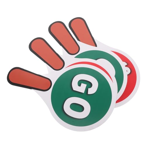Beaupretty 2 Satz Handheld Verkehrsschild Teiliges PVC Stoppschild Rot und Grün Wasserfestes Lernspielzeug für Verkehrssicherheitsunterricht Beaupretty 2 Satz Handheld Verkehrsschild Teiliges PVC Stoppschild Rot und Grün Wasserfestes Lernspielzeug für Verkehrssicherheitsunterricht von Beaupretty