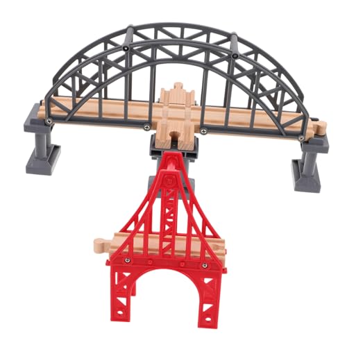 Beaupretty 2 Stück Holzeisenbahn Brücke aus Robustem Holz und Kunststoff Erweiterbar für Vielfältige Gleiskonfigurationen Fördert Kognitive Entwicklung und Hand Auge koordination Beim Spiel Beaupretty 2 Stück Holzeisenbahn Brücke aus Robustem Holz und Kunststoff Erweiterbar für Vielfältige Gleiskonfigurationen Fördert Kognitive Entwicklung und Hand Auge koordination Beim Spiel von Beaupretty