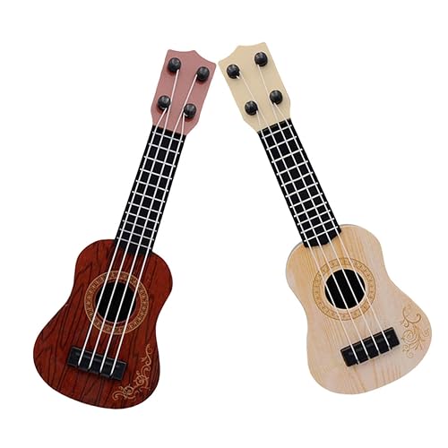 Beaupretty 2 Stück Kinderspielzeug Ukulele Mini gitarrenmodell aus Sicherem Kunststoff Frühe Musikalische für Mädchen und Jungen Realistische Simulation Lerninstrument Beaupretty 2 Stück Kinderspielzeug Ukulele Mini gitarrenmodell aus Sicherem Kunststoff Frühe Musikalische für Mädchen und Jungen Realistische Simulation Lerninstrument von Beaupretty