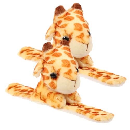 Beaupretty 2 Stück Plüsch Giraffen Schnapparmband Kinderarmband Kuscheltier Armband Geschenkidee für Jungen Mädchen Dschungel Geburtstag Party Dekoration Langlebig Praktisch Beaupretty 2 Stück Plüsch Giraffen Schnapparmband Kinderarmband Kuscheltier Armband Geschenkidee für Jungen Mädchen Dschungel Geburtstag Party Dekoration Langlebig Praktisch von Beaupretty