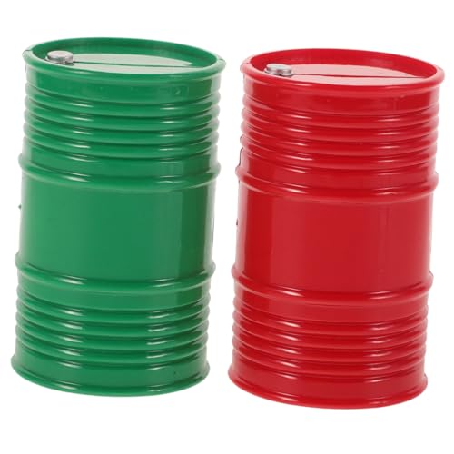 Beaupretty 2 Stück Rc Crawler Realistische Simulations Ölfässer Rot Grün Dekoratives Zubehör für Rc Auto Kraftstofftank Detailgetreue Miniatur Ölkanister für Modellfahrzeuge Beaupretty 2 Stück Rc Crawler Realistische Simulations Ölfässer Rot Grün Dekoratives Zubehör für Rc Auto Kraftstofftank Detailgetreue Miniatur Ölkanister für Modellfahrzeuge von Beaupretty