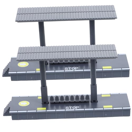 Beaupretty 2 Stück Teiliges Modelleisenbahn Station Plattform aus Robustem Kunststoff Detailreiches Diorama Zubehör für Basteln und Dekorieren von Eisenbahn Sandtischen Beaupretty 2 Stück Teiliges Modelleisenbahn Station Plattform aus Robustem Kunststoff Detailreiches Diorama Zubehör für Basteln und Dekorieren von Eisenbahn Sandtischen von Beaupretty