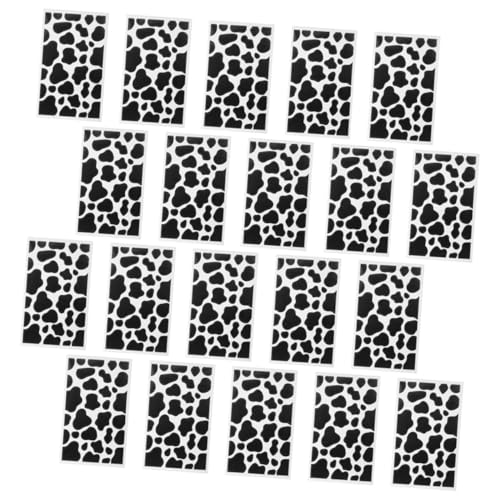 Beaupretty 20 Blatt Cow Stickers Scrapbook Aufkleber mit Starkem Kleber Lebendigem Kuhmuster Vielseitig für Notizbücher Flaschen DIY Dekoration Langlebig und Kreativ Beaupretty 20 Blatt Cow Stickers Scrapbook Aufkleber mit Starkem Kleber Lebendigem Kuhmuster Vielseitig für Notizbücher Flaschen DIY Dekoration Langlebig und Kreativ von Beaupretty