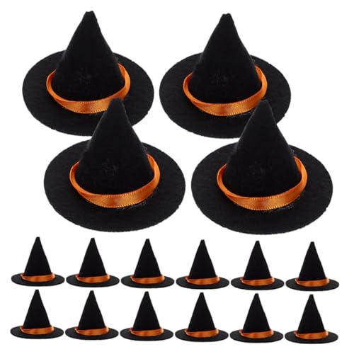 Beaupretty 20 Stück Mini Filz Hexenhüte Kleine Halloween Weinflaschen Aufsätze Miniatur Zauberer Hüte für DIY Basteln Partydekoration und Hausdekor Beaupretty 20 Stück Mini Filz Hexenhüte Kleine Halloween Weinflaschen Aufsätze Miniatur Zauberer Hüte für DIY Basteln Partydekoration und Hausdekor von Beaupretty