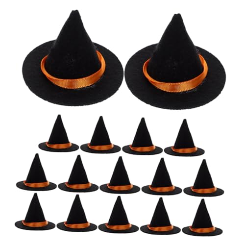 Beaupretty 20 Stück Mini Filz-hexenhüte Halloween Deko mit Kleinen Zaubererhüten für DIY Basteln Weinflaschen Deko Puppenzubehör Partyaccessoires Beaupretty 20 Stück Mini Filz-hexenhüte Halloween Deko mit Kleinen Zaubererhüten für DIY Basteln Weinflaschen Deko Puppenzubehör Partyaccessoires von Beaupretty