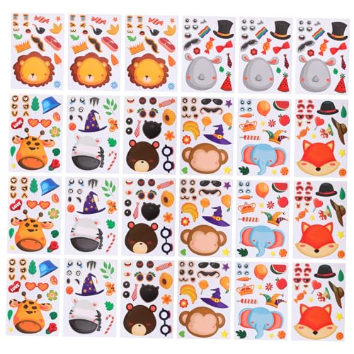 Beaupretty 24 Blatt Teiliges DIY Tierpuzzle Aufkleber Belohnungssticker Schulaufgaben Motivationssticker für Geschenkverpackung Umschlag Scrapbooking und Bastelprojekte Beaupretty 24 Blatt Teiliges DIY Tierpuzzle Aufkleber Belohnungssticker Schulaufgaben Motivationssticker für Geschenkverpackung Umschlag Scrapbooking und Bastelprojekte von Beaupretty