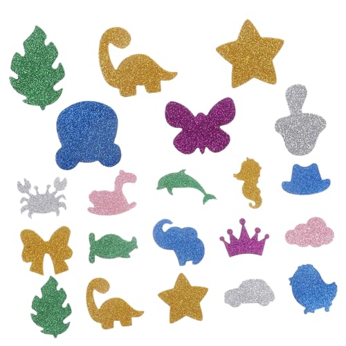Beaupretty 28 Stück Teiliges Eva Schaumstoff Glitter Sticker Selbstklebende Bunte Cartoon Tier Aufkleber Ablösbar ohne Kleberückstände Vielseitig für Glatte Oberflächen Wie für DIY Beaupretty 28 Stück Teiliges Eva Schaumstoff Glitter Sticker Selbstklebende Bunte Cartoon Tier Aufkleber Ablösbar ohne Kleberückstände Vielseitig für Glatte Oberflächen Wie für DIY von Beaupretty