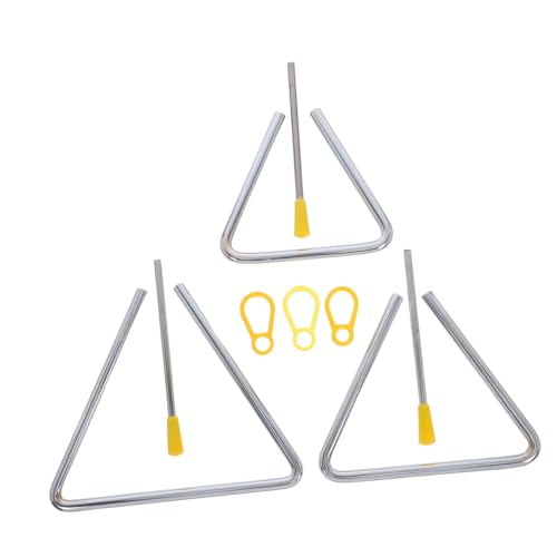 Beaupretty 3 Sätze Orff Schlaginstrument Set Stahl Triangel Musikinstrument mit Schlägeln Musikalisches Lernspielzeug für Kleinkinder Musikunterricht Rhythmustraining Beaupretty 3 Sätze Orff Schlaginstrument Set Stahl Triangel Musikinstrument mit Schlägeln Musikalisches Lernspielzeug für Kleinkinder Musikunterricht Rhythmustraining von Beaupretty