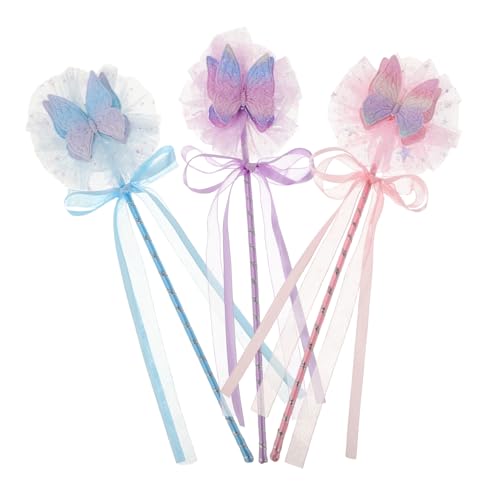 Beaupretty 3 Stück Teiliges Feenstab mit Schleifen-Design Handliche Feenstäbe in Rosa Helllila und Himmelblau Kinderfreundlich für Prinzessinnen-Party Dekoration Kreatives für Mädchen Beaupretty 3 Stück Teiliges Feenstab mit Schleifen-Design Handliche Feenstäbe in Rosa Helllila und Himmelblau Kinderfreundlich für Prinzessinnen-Party Dekoration Kreatives für Mädchen von Beaupretty
