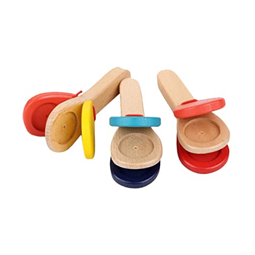 Beaupretty 3 Stück Teiliges Kastagnetten aus Holz mit Griff Musikinstrument für Musikalischer Bildung und Rhythmusgefühl Zufällige Farben Zufällige Farbe Zufällige Farbe Beaupretty 3 Stück Teiliges Kastagnetten aus Holz mit Griff Musikinstrument für Musikalischer Bildung und Rhythmusgefühl Zufällige Farben Zufällige Farbe Zufällige Farbe von Beaupretty