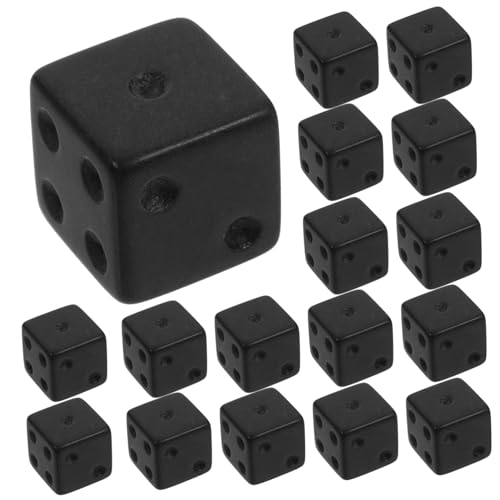Beaupretty 30 Stück Teiliges Brettspiel Würfelset Schwarzer Mattierter Acrylwürfel mit Rechtwinkligen Kanten Leichte Langlebige Spielwürfel für Würfelspiele Party und Familienspiele Beaupretty 30 Stück Teiliges Brettspiel Würfelset Schwarzer Mattierter Acrylwürfel mit Rechtwinkligen Kanten Leichte Langlebige Spielwürfel für Würfelspiele Party und Familienspiele von Beaupretty