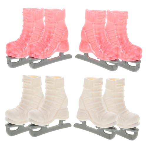Beaupretty 4 Paare Mini Rollschuhe Puppenschuhe aus Strapazierfähigem Plastik Dekorative Eislaufschuhe Modell für DIY Puppenhaus Realistische Vier Räder Einfache Handhabung Langlebige Beaupretty 4 Paare Mini Rollschuhe Puppenschuhe aus Strapazierfähigem Plastik Dekorative Eislaufschuhe Modell für DIY Puppenhaus Realistische Vier Räder Einfache Handhabung Langlebige von Beaupretty