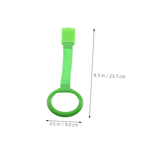 Beaupretty 4 Stück Pull Up Ringe aus Grünem Ergonomische Laufgittergriffe zur Unterstützung von Kleinkindern Beim Stehen und Gehen Einfache Befestigung an Babybett und Spielgitter Fördert Beaupretty 4 Stück Pull Up Ringe aus Grünem Ergonomische Laufgittergriffe zur Unterstützung von Kleinkindern Beim Stehen und Gehen Einfache Befestigung an Babybett und Spielgitter Fördert von Beaupretty