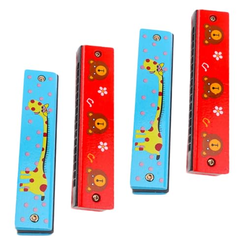 Beaupretty 4 Stück Teiliges Holzmundharmonika Doppelreihe Musikinstrument für Kompakt Langlebig Fördert Musikalische Früherziehung Farblich Sortiert für Musikliebhaber Zufällige Farbe Beaupretty 4 Stück Teiliges Holzmundharmonika Doppelreihe Musikinstrument für Kompakt Langlebig Fördert Musikalische Früherziehung Farblich Sortiert für Musikliebhaber Zufällige Farbe von Beaupretty