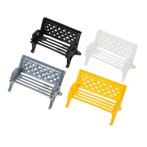 Beaupretty 4 Stück Teiliges Miniatur Parkbänke aus Wetterfestem Material Verarbeitung Langlebige Garten Deko Ornamente für Mikrolandschaft Geeignet für Outdoor und Blumentopfgestaltung Beaupretty 4 Stück Teiliges Miniatur Parkbänke aus Wetterfestem Material Verarbeitung Langlebige Garten Deko Ornamente für Mikrolandschaft Geeignet für Outdoor und Blumentopfgestaltung von Beaupretty