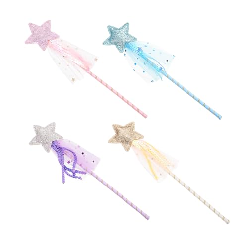 Beaupretty 4 Stück Teiliges Sternförmiges Feenstab für Mädchen Babyspielzeug Cartoon Zauberstab für Halloween Kostüm Party Zubehör Beaupretty 4 Stück Teiliges Sternförmiges Feenstab für Mädchen Babyspielzeug Cartoon Zauberstab für Halloween Kostüm Party Zubehör von Beaupretty