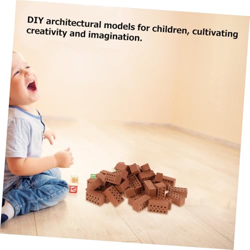 Beaupretty 40 Stück Teiliges Miniatur Bausteine aus Langlebig für DIY Haus und Schlossmodelle Vielseitig Verwendbar für Bastelprojekte und Modellbau für Kleine Baumeister Beaupretty 40 Stück Teiliges Miniatur Bausteine aus Langlebig für DIY Haus und Schlossmodelle Vielseitig Verwendbar für Bastelprojekte und Modellbau für Kleine Baumeister von Beaupretty