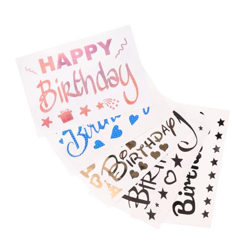 Beaupretty 5 Stück Teiliges Party Sticker Set Bunte Transparente Ballon Dekoration Aufkleber Geburtstagsdeko für Wände Fenster und Luftballons Vielseitig Verwendbar Einfache Anwendung Beaupretty 5 Stück Teiliges Party Sticker Set Bunte Transparente Ballon Dekoration Aufkleber Geburtstagsdeko für Wände Fenster und Luftballons Vielseitig Verwendbar Einfache Anwendung von Beaupretty