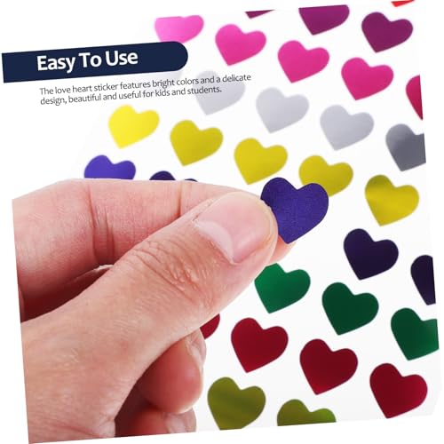 Beaupretty 50 Blatt Bunte Herzförmige Sticker Selbstklebende Love Aufkleber für Basteln Schule Dekoration als Lehrersticker und Geschenkverzierung Beaupretty 50 Blatt Bunte Herzförmige Sticker Selbstklebende Love Aufkleber für Basteln Schule Dekoration als Lehrersticker und Geschenkverzierung von Beaupretty