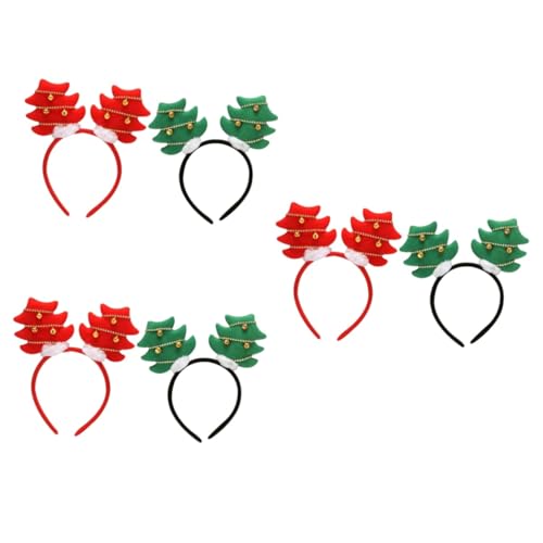 Beaupretty 6 Stück Weihnachtsbaum Stirnband Weihnachts Haarband Weihnachts Haarreifen Baum Haarreifen Weihnachts Kopfschmuck Weihnachts Kopfschmuck Baum Kopfschmuck Weihnachts von Beaupretty