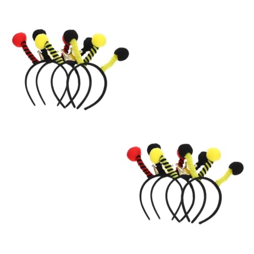 Beaupretty 8 Stück Bienen Stirnband Bienen Antennen Stirnband Bienen Party Kopfschmuck Antennen Haarreifen Bienen Haarreifen Bienen Haarband Antennen Stirnbänder Geburtstagsparty von Beaupretty