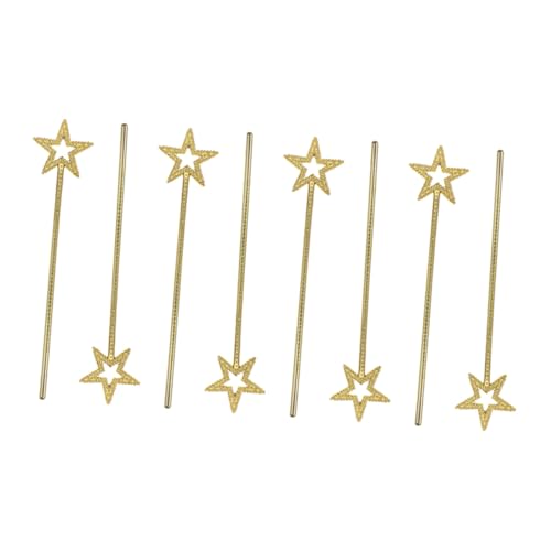 Beaupretty 8 Stück Teiliges sternförmige Feenstäbe aus Kunststoff Fünfzackiger Stern Leuchtend Goldfarben Dekorative Feenstäbe für Party Fotoshooting und Fantasievolles Beaupretty 8 Stück Teiliges sternförmige Feenstäbe aus Kunststoff Fünfzackiger Stern Leuchtend Goldfarben Dekorative Feenstäbe für Party Fotoshooting und Fantasievolles von Beaupretty