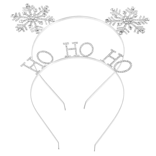Beaupretty 8 Stück Weihnachts Schneeflocken Stirnband Hübscher Reifen Kopfschmuck Für Weihnachten Schöner Weihnachts Kopfschmuck Weihnachtsdekoration Party Dekoration Weihnachtsparty von Beaupretty