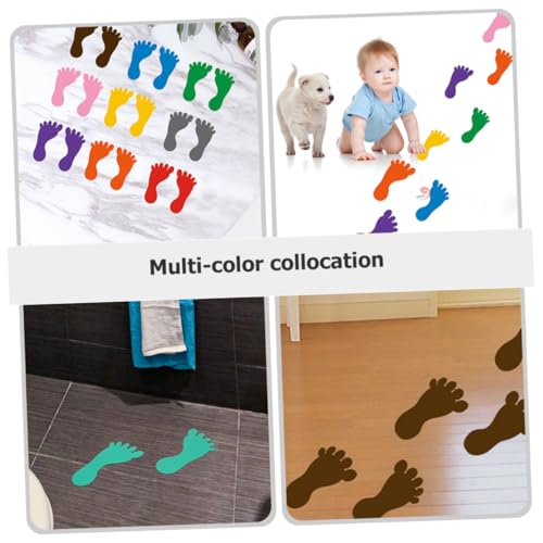 Beaupretty 9 Paare Bunte Fußabdruck Aufkleber Wasserfest rutschfest Kindergarten Boden Sticker zur Orientierung und Abstandswahrung für Klassenzimmer und Schulbus Zufällige Zufällige Farbe Beaupretty 9 Paare Bunte Fußabdruck Aufkleber Wasserfest rutschfest Kindergarten Boden Sticker zur Orientierung und Abstandswahrung für Klassenzimmer und Schulbus Zufällige Zufällige Farbe von Beaupretty
