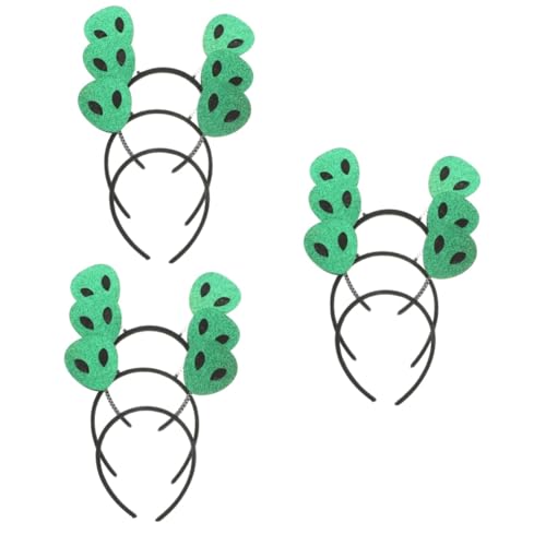 Beaupretty 9 Stück Halloween Alien Stirnband Stirnband 3 Stück Grün Maskerade Alien Kopf Boppers Kostüm Stirnbänder Für Frauen Deeley Alien Partygeschenke Grünes Stirnband Boppers Haarband von Beaupretty