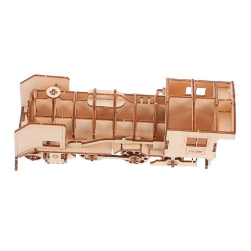 Beaupretty Holzpuzzle Zug Modell Bausatz aus Hochwertigem Holz Sicher für Fördert Hand Auge Koordination und Kreatives Basteln DIY Puzzle für Jungen Beaupretty Holzpuzzle Zug Modell Bausatz aus Hochwertigem Holz Sicher für Fördert Hand Auge Koordination und Kreatives Basteln DIY Puzzle für Jungen von Beaupretty