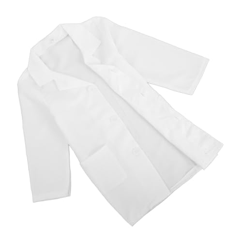 Beaupretty Laborkittel Arztkostüm Weiß Langarm Wissenschaftsmantel aus Polyester für Rollenspiele Kindergarten Schule Fasching Verkleidung Beaupretty Laborkittel Arztkostüm Weiß Langarm Wissenschaftsmantel aus Polyester für Rollenspiele Kindergarten Schule Fasching Verkleidung von Beaupretty
