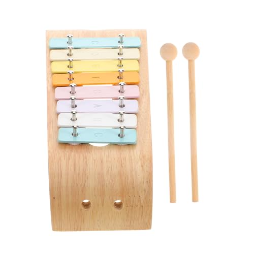 Beaupretty Orff Instrument Töne Xylophon aus Aluminiumlegierung und Holz für Musikspielzeug Montessori Percussion Instrument für Vorschule und Musikunterricht Beaupretty Orff Instrument Töne Xylophon aus Aluminiumlegierung und Holz für Musikspielzeug Montessori Percussion Instrument für Vorschule und Musikunterricht von Beaupretty