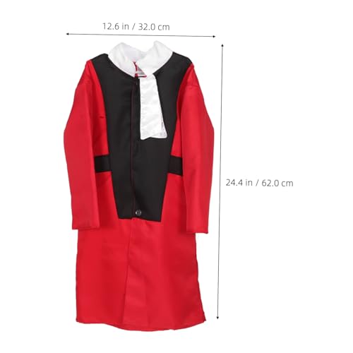 Beaupretty Richterkostüm mit Perücke Realistische Richterrobe für Rollenspiele Bühnenauftritte Halloween Karneval Jungen Mädchen Verkleidung Berufe Spielspaß Beaupretty Richterkostüm mit Perücke Realistische Richterrobe für Rollenspiele Bühnenauftritte Halloween Karneval Jungen Mädchen Verkleidung Berufe Spielspaß von Beaupretty