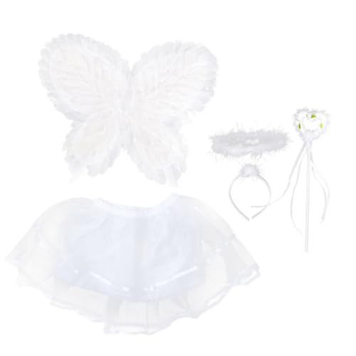 Beaupretty Schmetterlingsflügel Kostüm Set mit Haarreif Rock und Feenstab Verstellbar Bequemes Material für Party Halloween Karneval und Geburtstagsfeiern Beaupretty Schmetterlingsflügel Kostüm Set mit Haarreif Rock und Feenstab Verstellbar Bequemes Material für Party Halloween Karneval und Geburtstagsfeiern von Beaupretty