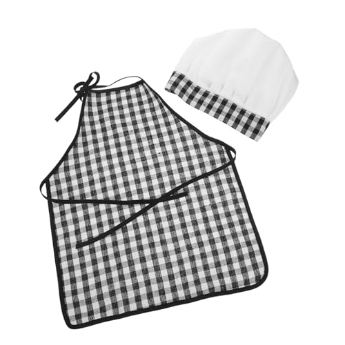Beaupretty Teiliges Kochkostüm mit Schürze und Hut Niedliches Junge Mädchen Back Kochoutfit für Monate für Neugeborenenfotografie Spielerisches Beaupretty Teiliges Kochkostüm mit Schürze und Hut Niedliches Junge Mädchen Back Kochoutfit für Monate für Neugeborenenfotografie Spielerisches von Beaupretty