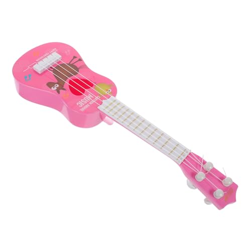 Beaupretty Ukulele Gitarre mit Verstellbaren Saiten Pädagogisches Musikinstrument für Kleinkinder Robustes Kunststoffmaterial Farbenfrohes Design Lernspielzeug für Mädchen und Jungen Beaupretty Ukulele Gitarre mit Verstellbaren Saiten Pädagogisches Musikinstrument für Kleinkinder Robustes Kunststoffmaterial Farbenfrohes Design Lernspielzeug für Mädchen und Jungen von Beaupretty