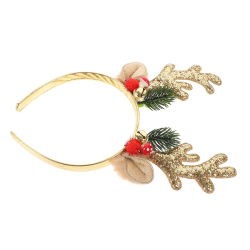 Beaupretty Weihnachtliches Rentier Geweih Stirnband mit Glocken Leichtes Hautfreundliches Haarreif für Erwachsene und Festliche Party und Karnevalsdeko Langlebiges Weihnachtsaccessoire Beaupretty Weihnachtliches Rentier Geweih Stirnband mit Glocken Leichtes Hautfreundliches Haarreif für Erwachsene und Festliche Party und Karnevalsdeko Langlebiges Weihnachtsaccessoire von Beaupretty