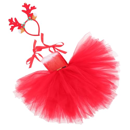 Beaupretty Weihnachtskostüm Set Mädchen Haarreif und Festlicher Cosplay Rock Bequemes Stirnband für Weihnachten Party Bühne Fasching Beaupretty Weihnachtskostüm Set Mädchen Haarreif und Festlicher Cosplay Rock Bequemes Stirnband für Weihnachten Party Bühne Fasching von Beaupretty