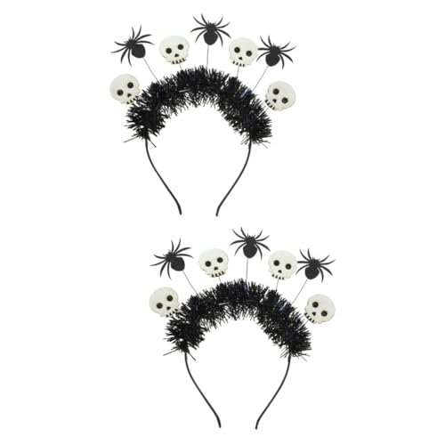 Beavorty 2 Stück Halloween Stirnband Haarschmuck Requisite Cosplay Haarbänder Einzigartiges Stirnband Haar Accessoire Lustiges Haarband Halloween Kopfschmuck Party Haarband von Beavorty