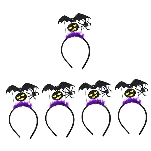 Beavorty 5st Halloween-stirnband Neuartiges Haarband Karnevalsparty Kopfschmuck Cosplay-kostüm-stütze Stirnband Im Halloween-stil Cosplay-haarreifen Teufel Cosplay Stirnband Cosplay-outfits von Beavorty