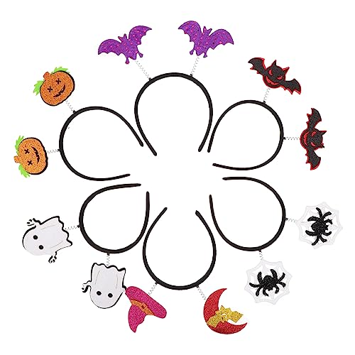 Beavorty 6St Halloween-Haarschmuck Haarnadel-Stirnband Halloween-Dekorationen im Freien Halloween- halloween haarspangen haarspange halloween neuartige Haarreifen Party Haarband Plastik von Beavorty