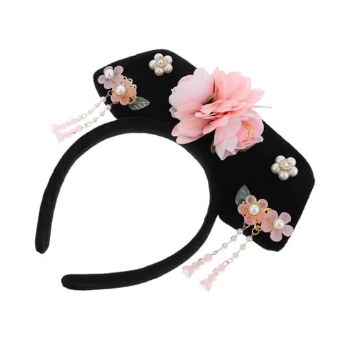 Beavorty Gege-stirnband Prinzessin Haarband Chinesischer Traditioneller Kopfschmuck Hanfu-kopfschmuck Mädchen Party Haare Reifen Polyester von Beavorty