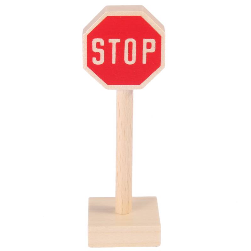 Beck Holzspielzeug - Spielzeug-Schild "STOP" von Beck Holzspielzeug