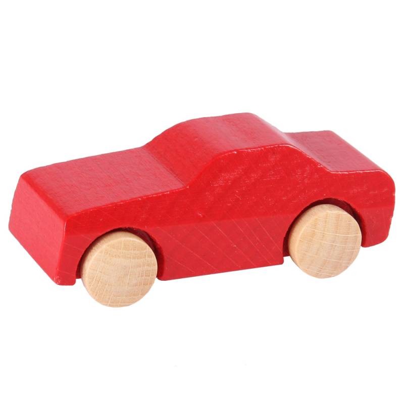 Beck Holzspielzeug - Spielzeugauto Holz rot von Beck Holzspielzeug