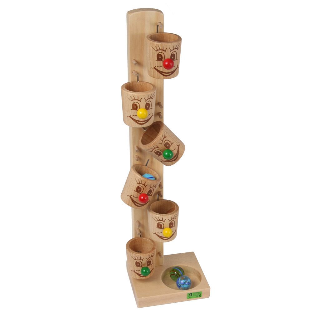 Kullerbecher, "spiel gut", Beck Holzspielzeug. Kullerbecher, "spiel gut", Beck Holzspielzeug. von Beck Holzspielzeug