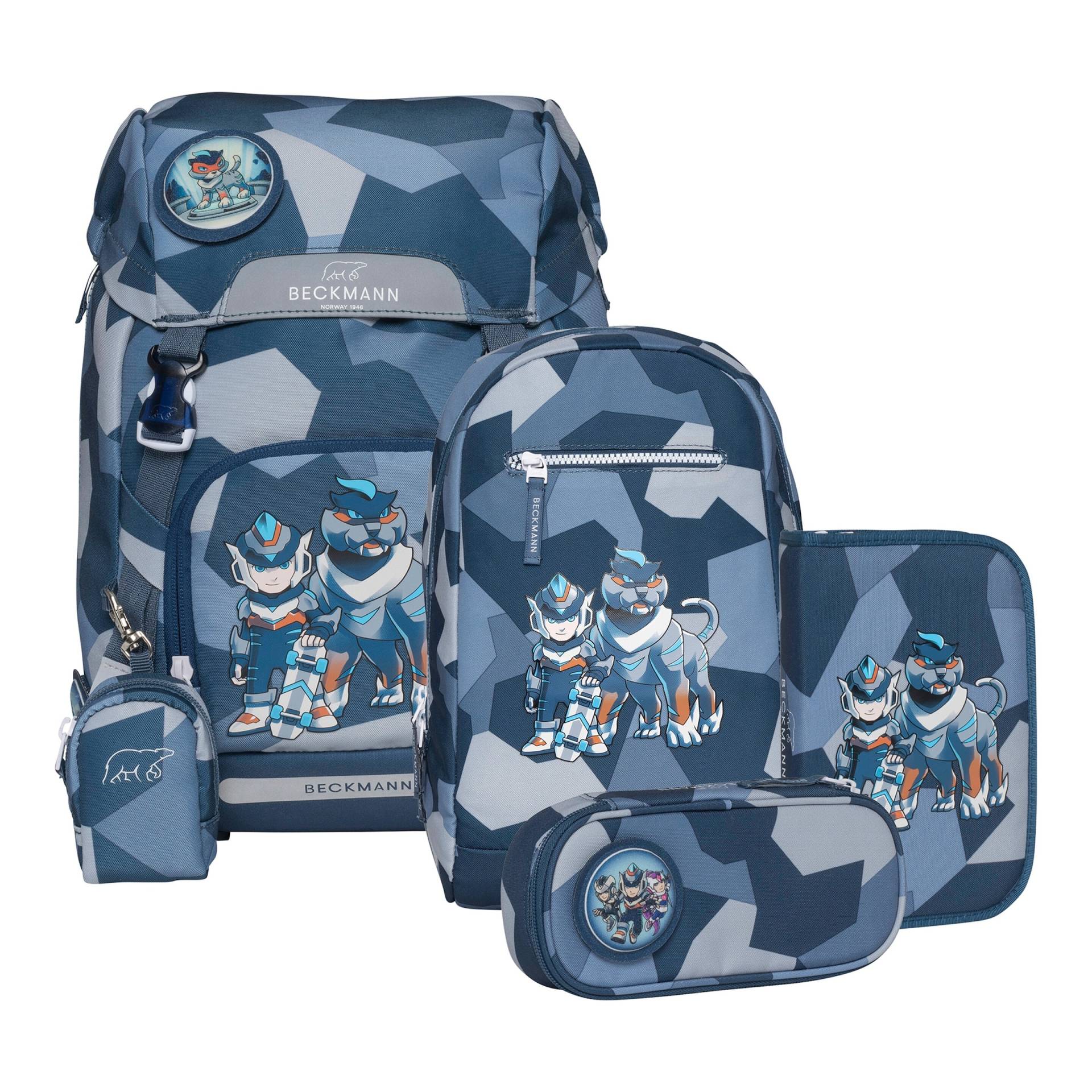 Beckmann Schulranzen-Set Classic 6-tlg. Beckmann Schulranzen-Set Classic 6-tlg. von Beckmann