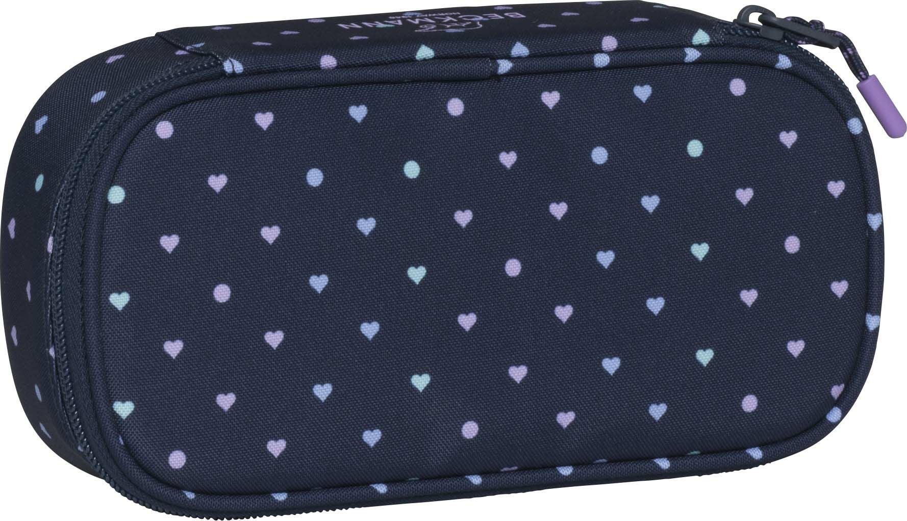 Beckmann Sport Jr Federmäppchen, Blue Hearts von Beckmann