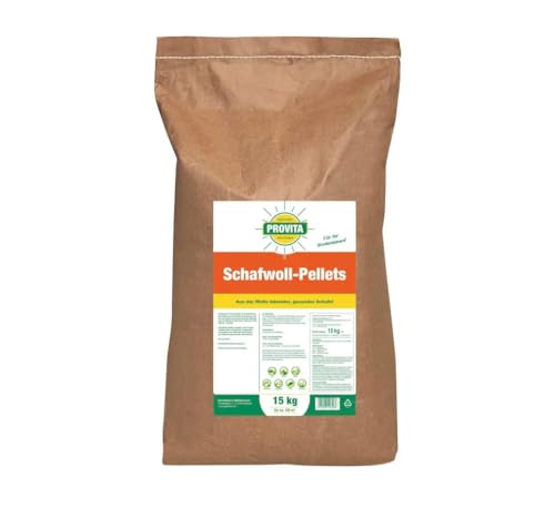 Schafwoll-Pellets Naturdünger 15 kg Papiersack von Beckmann