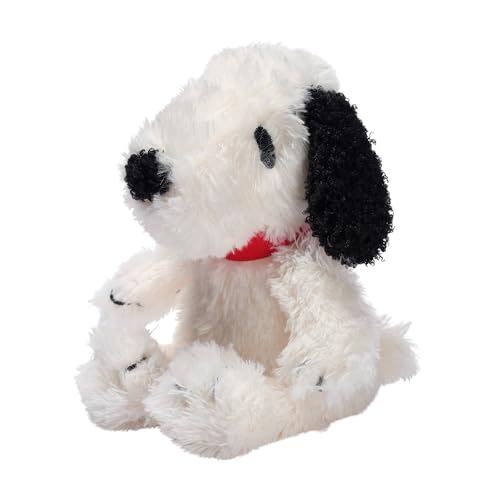 Bedtime Originals Snoopy Love Mini Plüsch Stofftier Hund weiß/schwarz 22,9 cm von Bedtime Originals